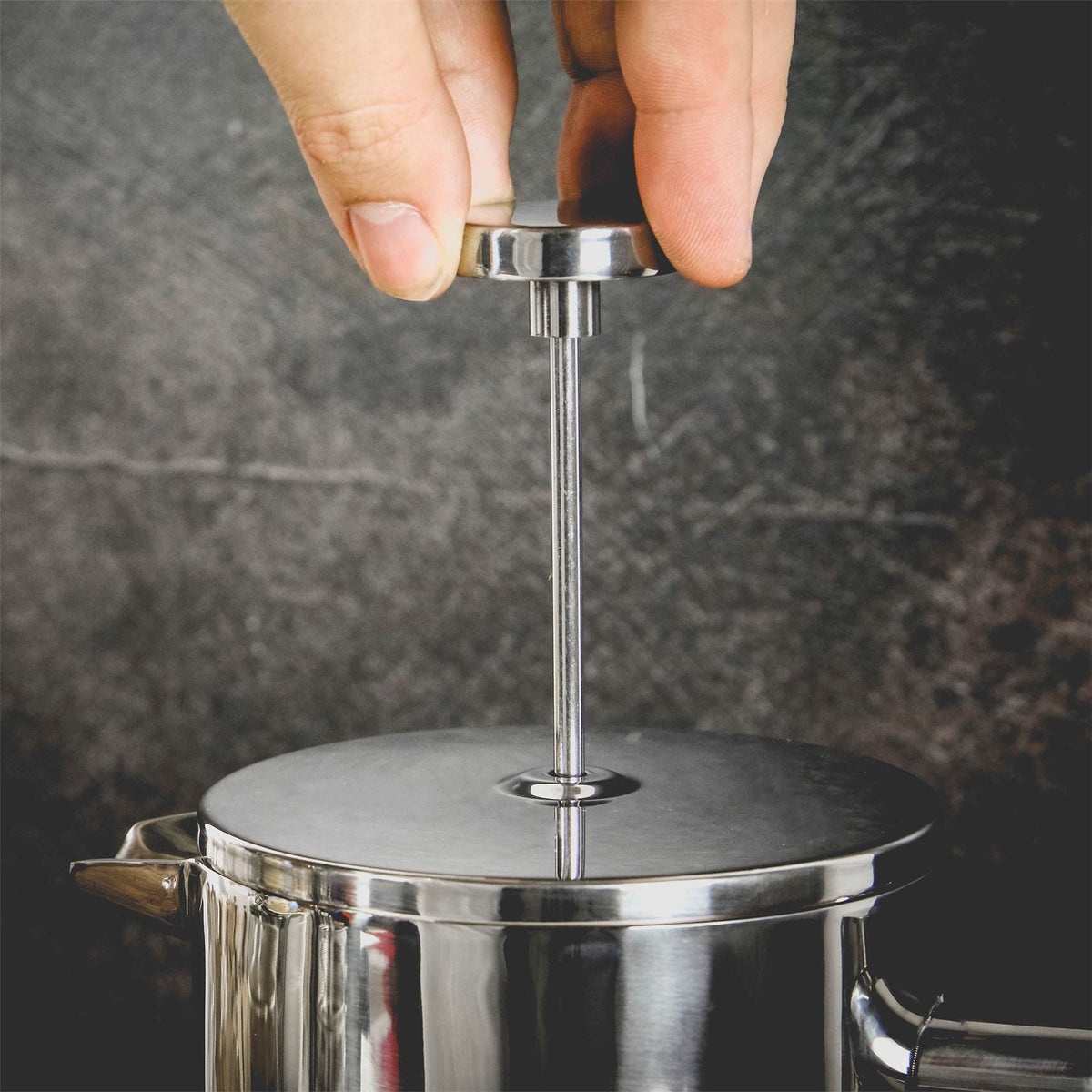 Stainless Steel Cafetière — 1 Litre