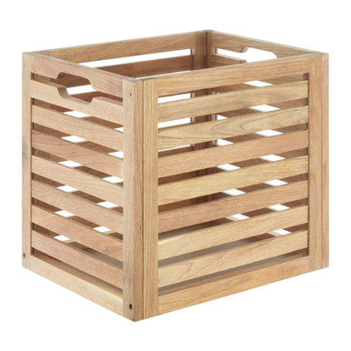 Arla Natural Walnut Wood Storage Box