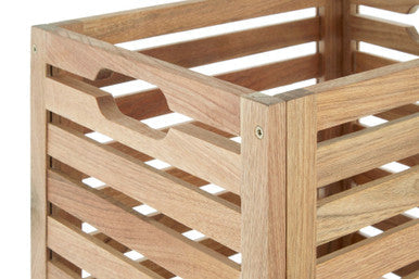 Arla Natural Walnut Wood Storage Box