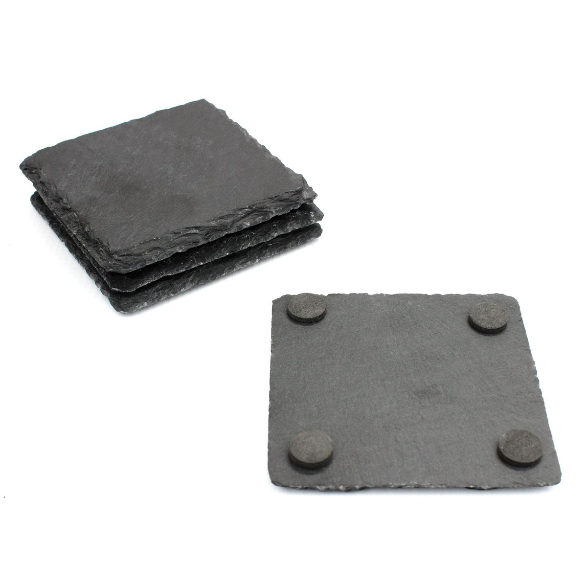 Natural Slate Placemats & Coasters — 16 Piece Set