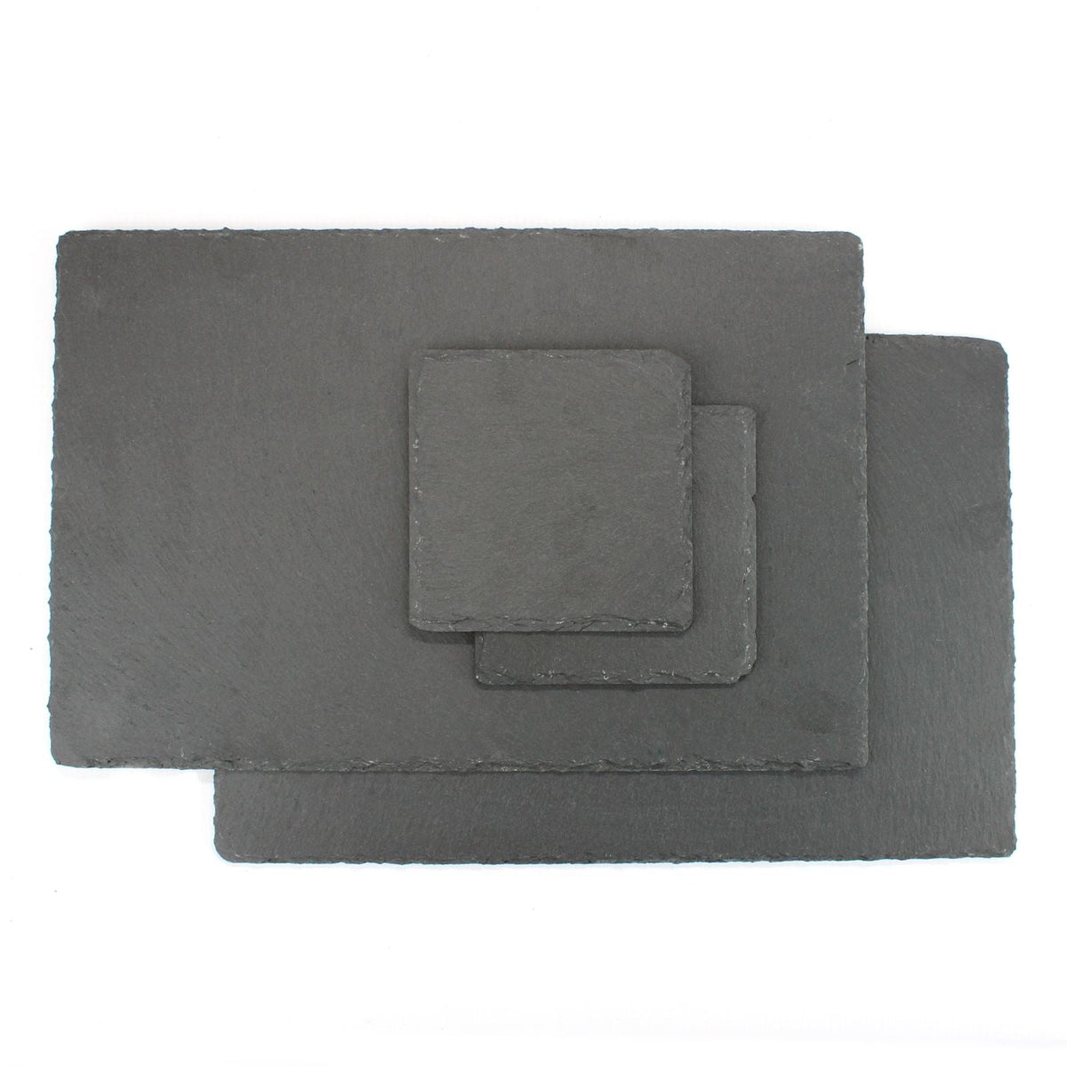 Natural Slate Placemats & Coasters — 16 Piece Set