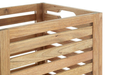 Arla Natural Walnut Wood Storage Box