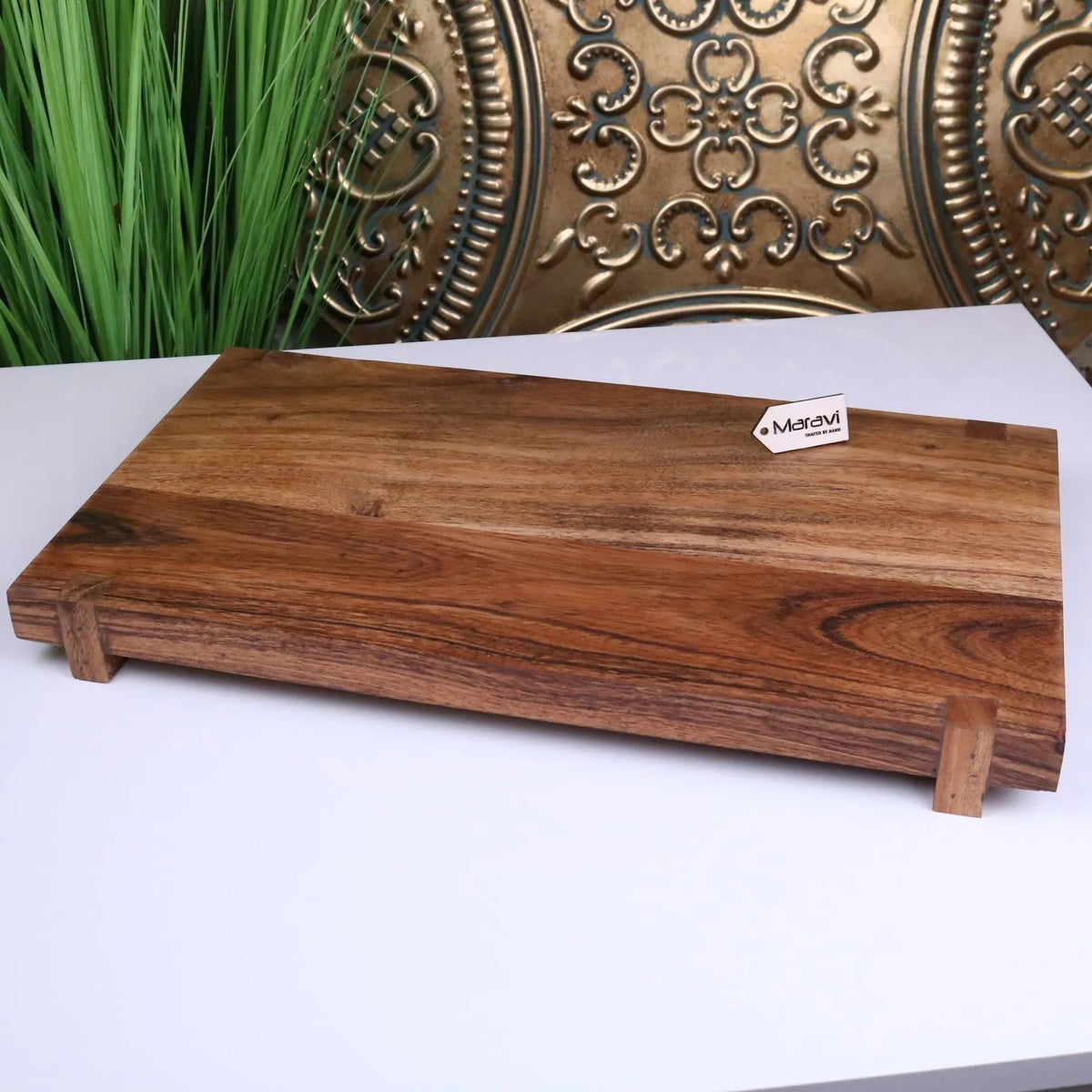 Velora Acacia Chopping & Serving Board — 45cm