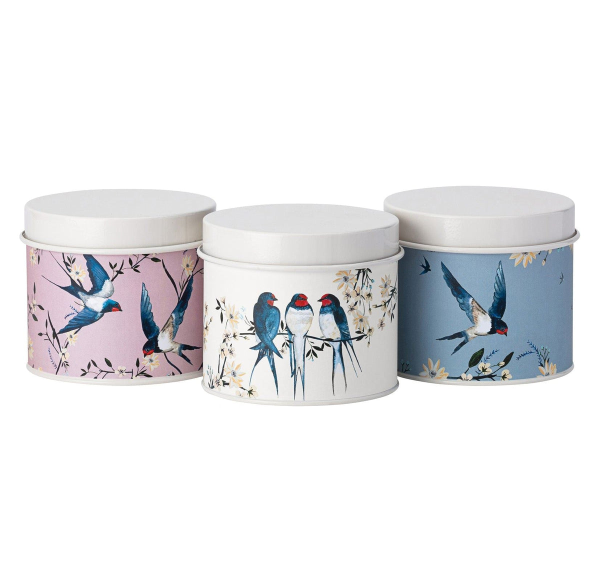 Flying Home Bird Storage Tins — Set of 3